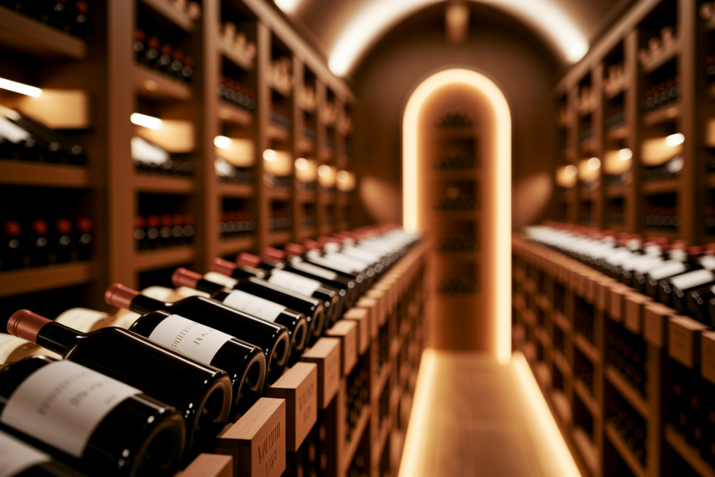 cave-vin-bouteilles-eclairage