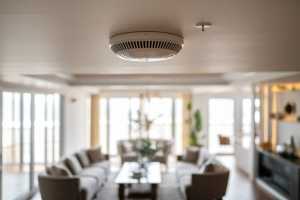 detecteur-fumee-plafond-salon-moderne