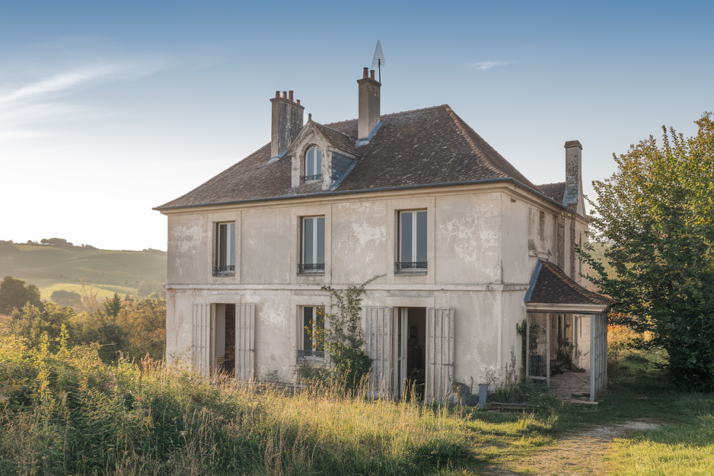 maison-campagne-francaise-verdure-collines