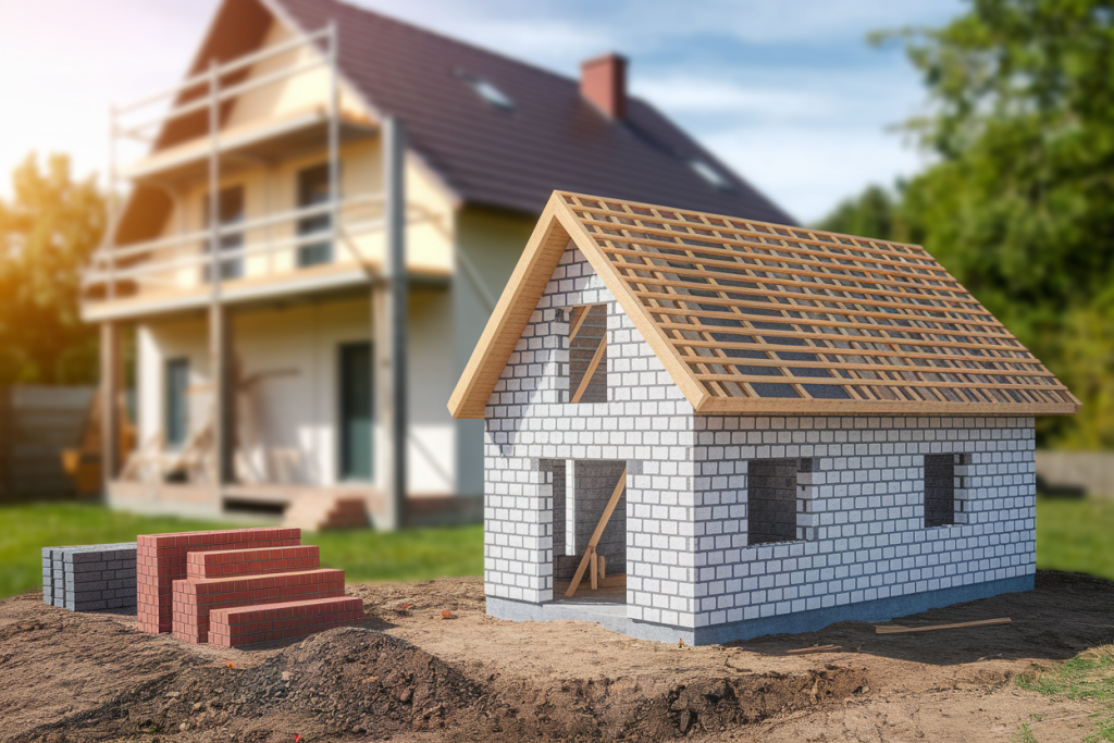 maison-renovation-extension-briques-poutres