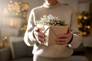 personne-agee-cadeau-lumiere-douce