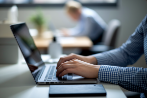 personne-assise-ordinateur-fond-flou