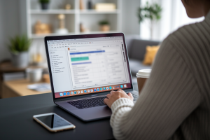 personne-dos-bureau-maison-portable