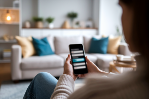 personne-smartphone-salon-moderne