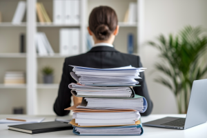 professionnel-dos-bureau-ordinateur-documents