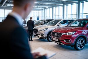 showroom-voitures-mg-vendeur-flou