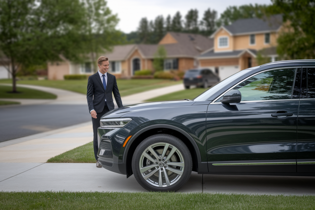 voiture-moderne-allee-personne-souriante