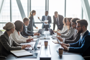 bureau-moderne-equipe-table-fenetre