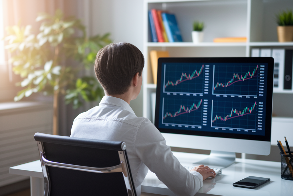 personne-dos-bureau-moderne-graphique-financier