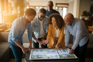 personnes-tablette-plans-salon