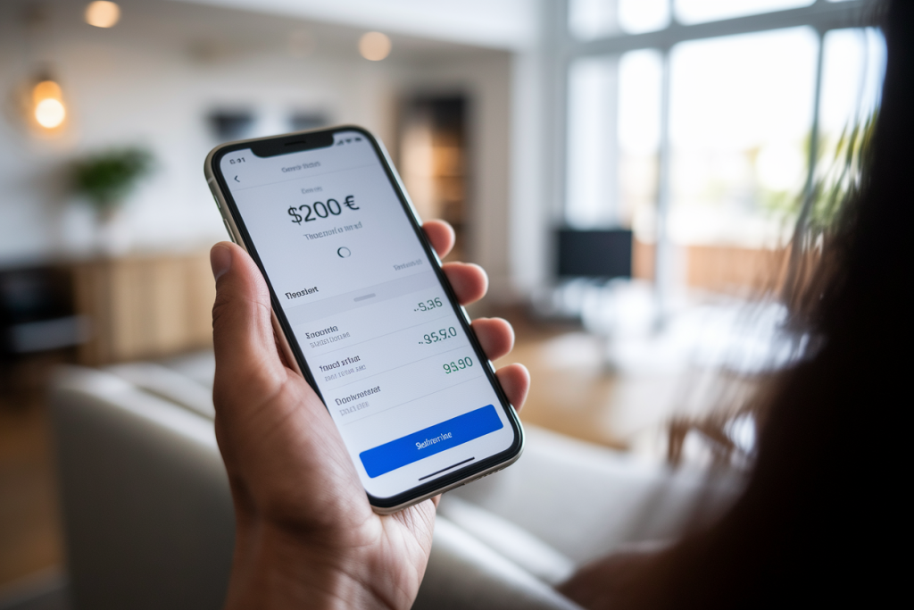 smartphone-interface-bancaire-transaction-200euros
